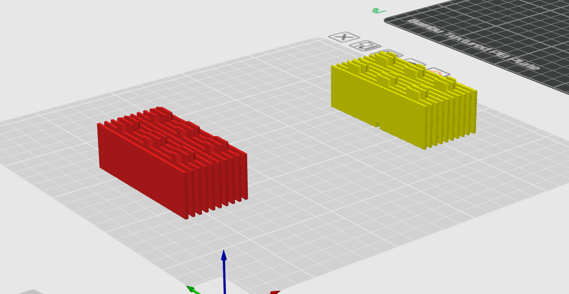 Intertwining Lego Brick