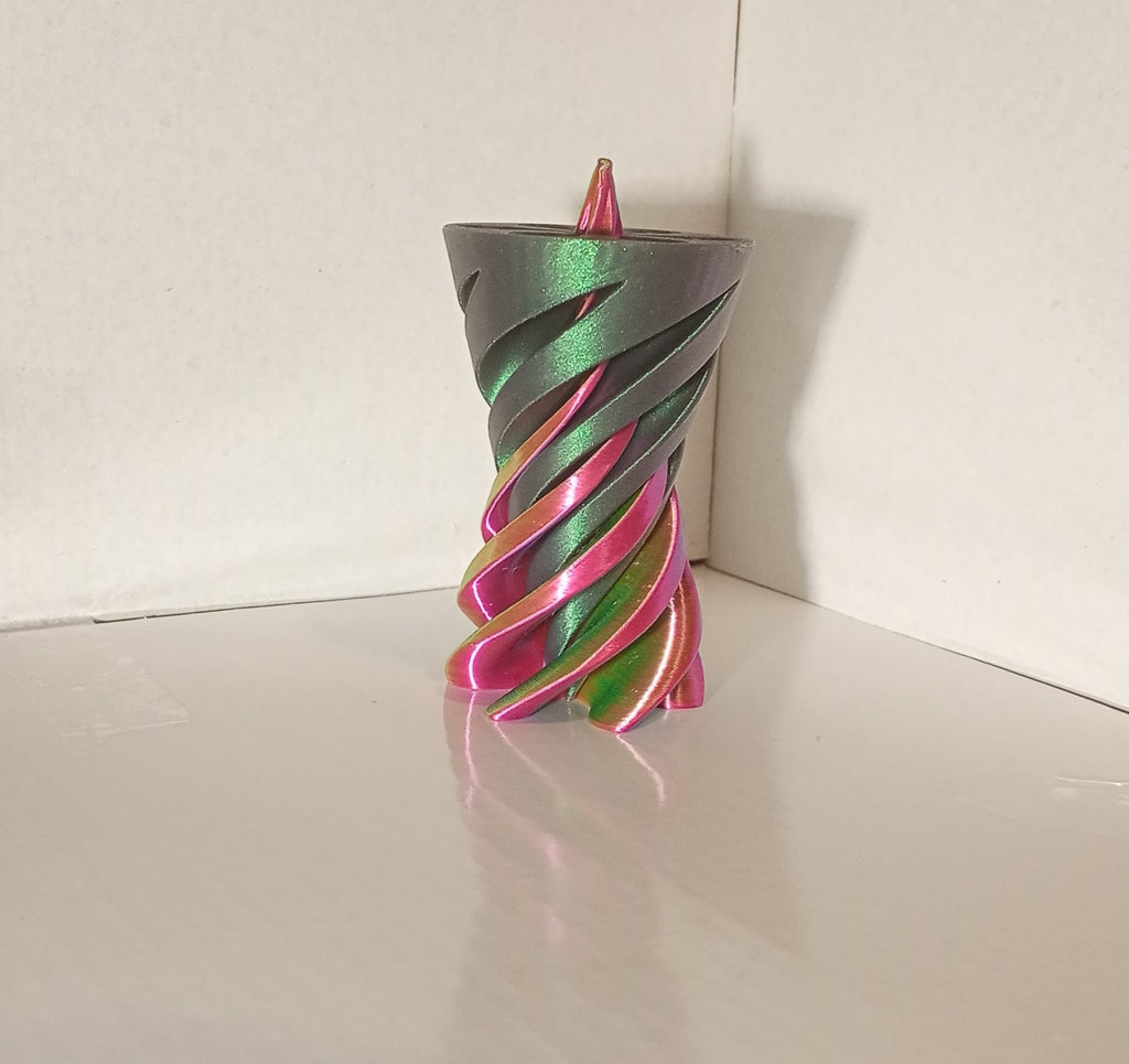 Spiral fidget cone